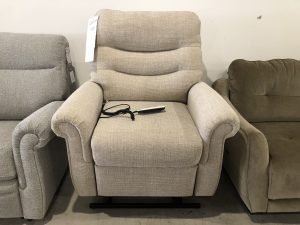 G Plan Holmes Electric Rise and Recline Armchair in Liso Tang