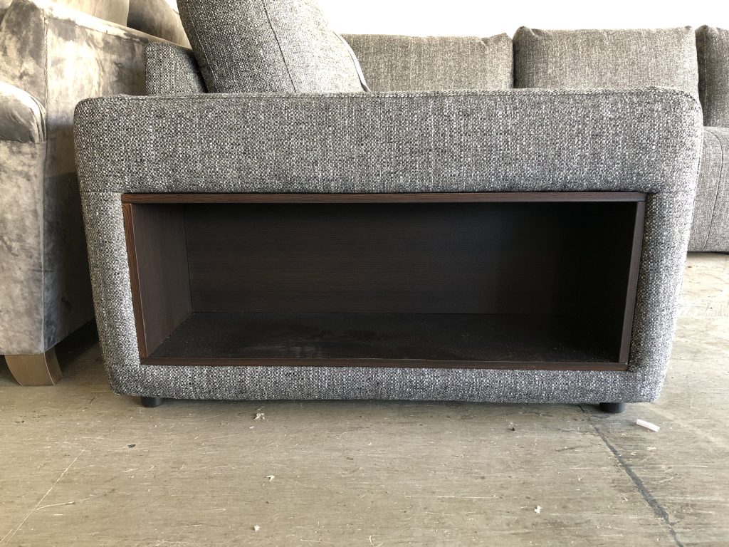 G Plan Vintage Morley Corner Modular Sofa in Synergy Granite