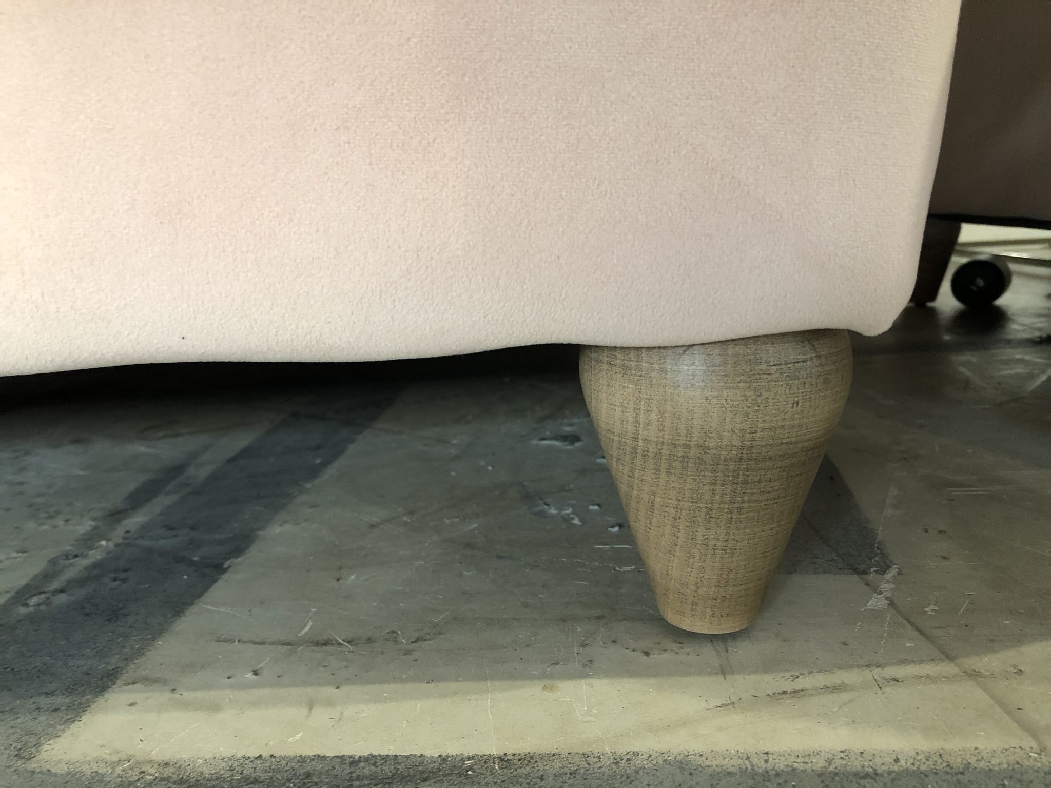 The Lounge Co. Bronwyn 3 Seater Sofa in Strawberry Milkshake