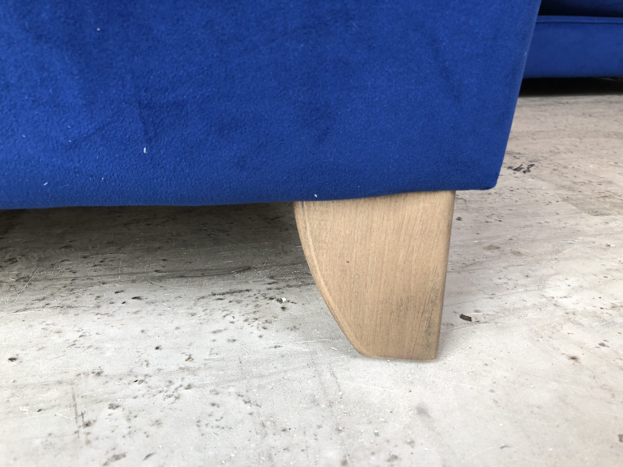 The Lounge Co. Briony 3 Seater Sofa in Blue Lagoon