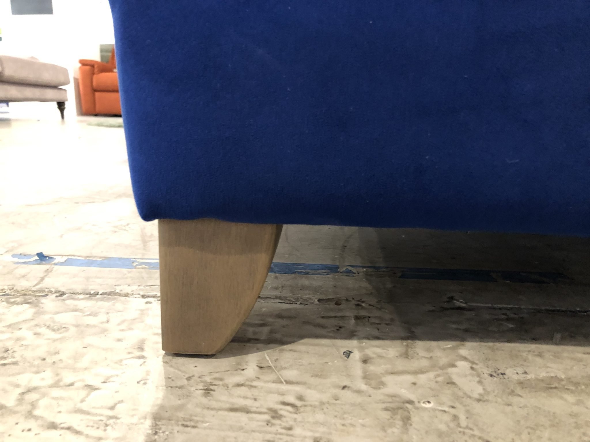 The Lounge Co. Briony 4 Seater Sofa in Blue Lagoon