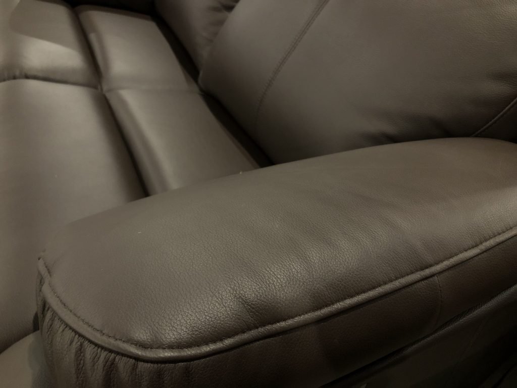 G Plan Kingsbury 2 Seater Electric Recliner Sofa in Dark Brown Leather