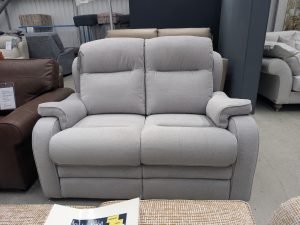 Parker Knoll Boston 2 Seater Sofa Ginny Silver
