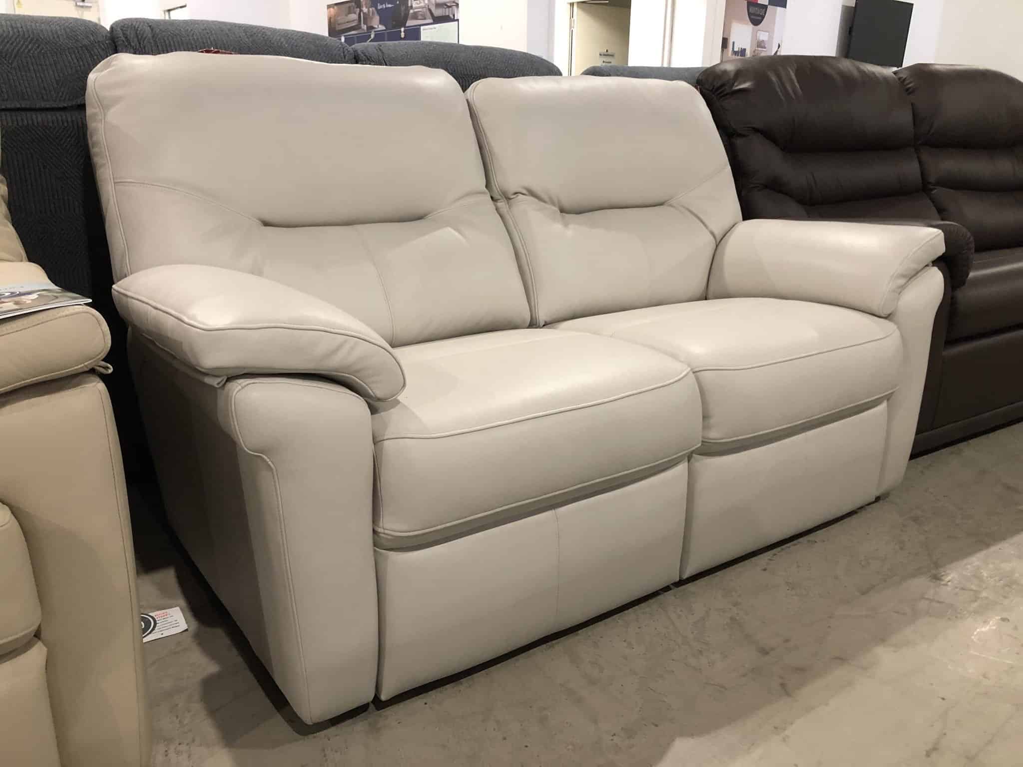 G Plan Seattle 2.5 Seater Sofa in Capri Chalk