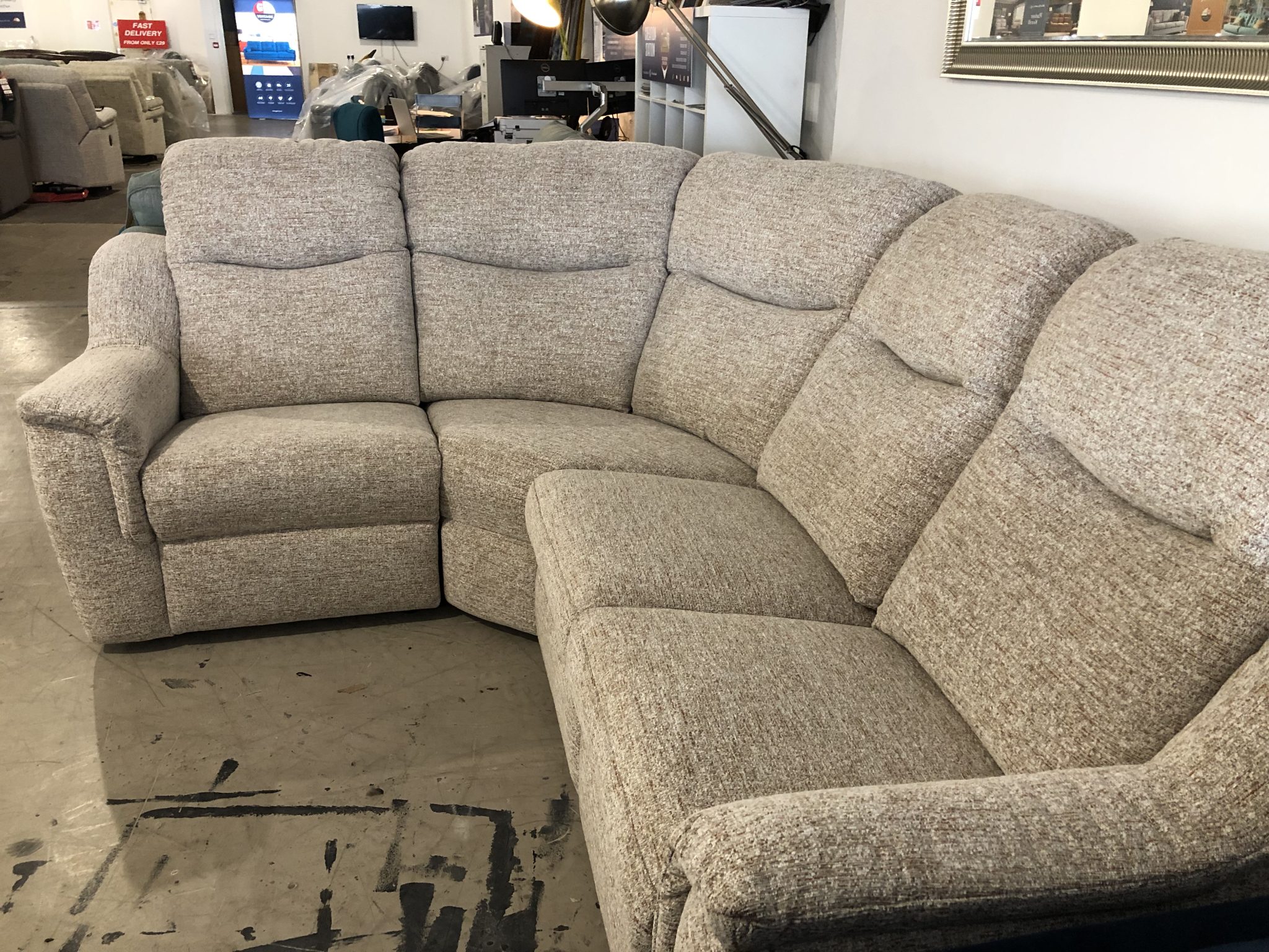 G Plan Firth Corner Sofa in Kampala Beige