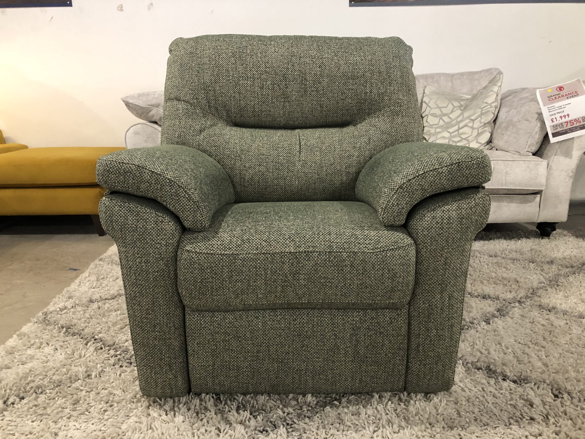 Image - 2026-07-16T115627.132 G Plan Seattle Armchair with electric recliner in Borla Rustle
