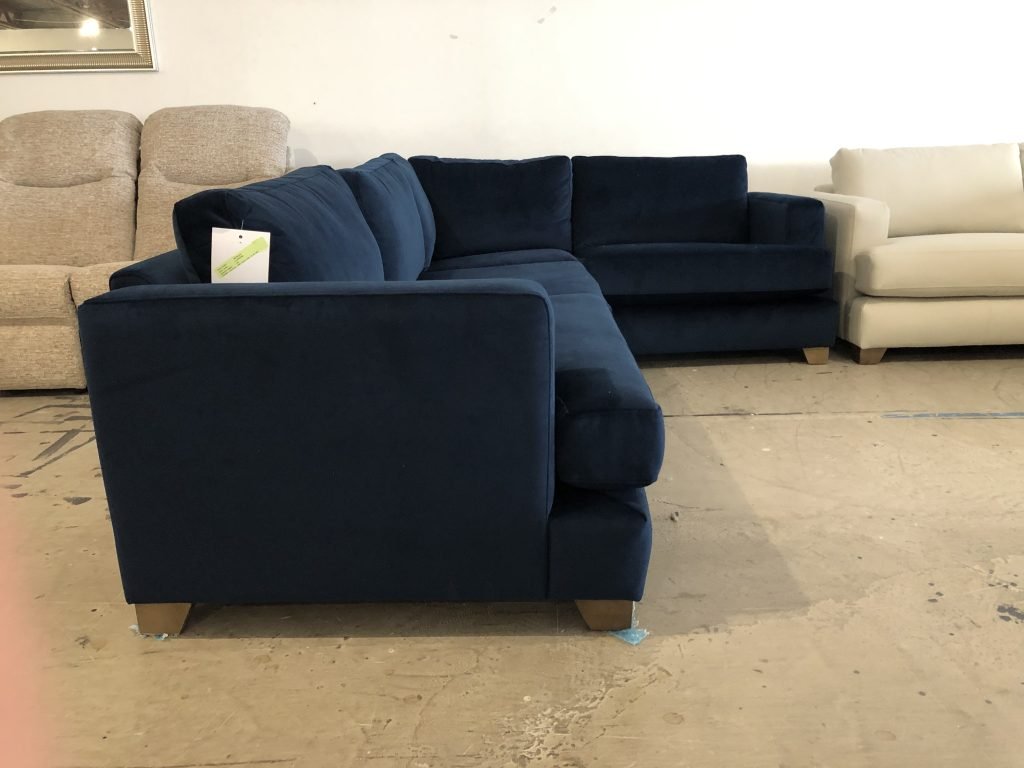 The Lounge Co. Lola Corner Sofa in High Tide