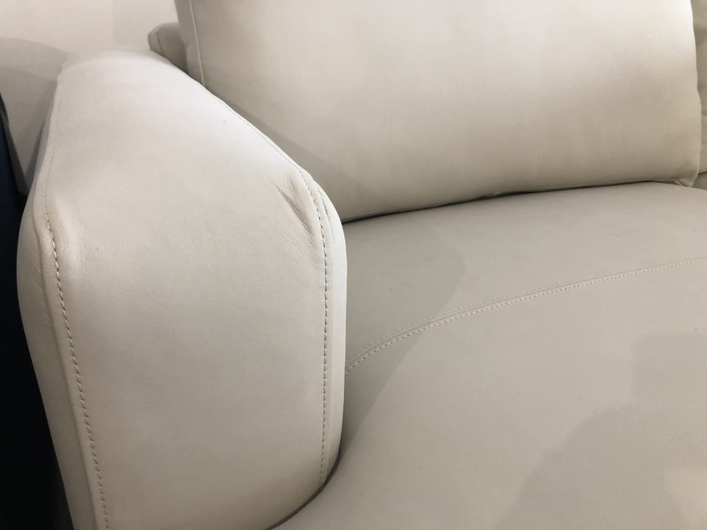 The Lounge Co. Lola Corner Sofa in Sand Leather