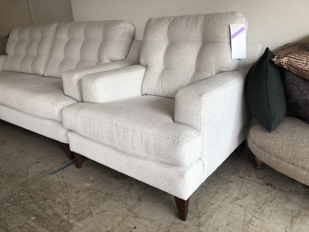 G Plan Amelia Armchair in Tela Vanilla