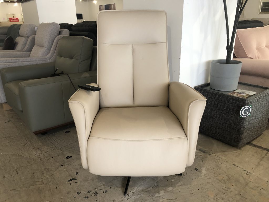 Image - 2026-05-12T102802.235 G Plan Odense Electric Rise and Recline Swivel Armchair in Cambridge Stone