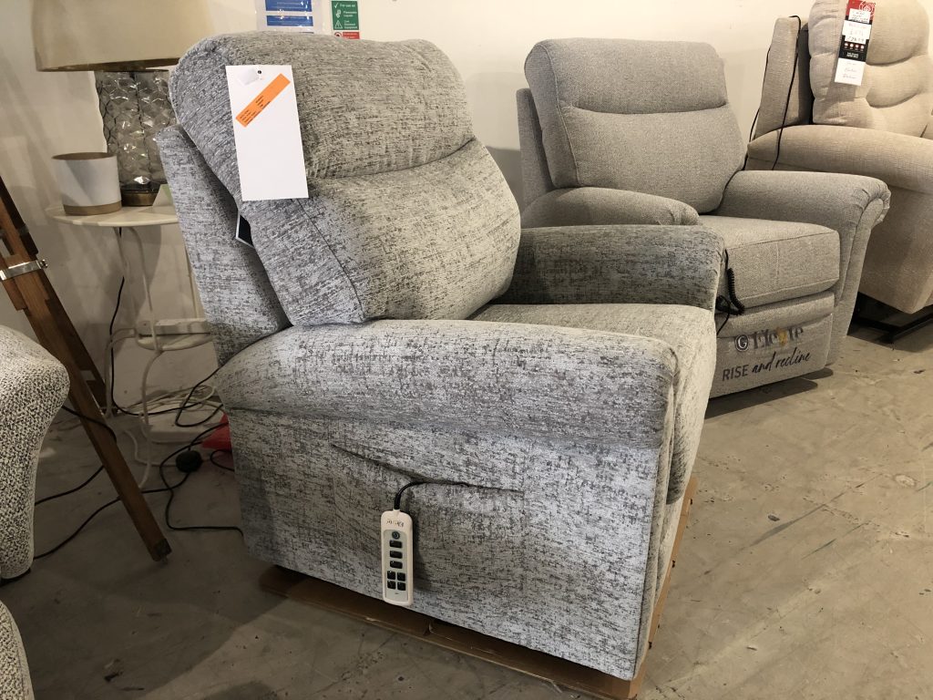 G Plan Avon Electric Rise & Recline Armchair in Ultima Slate