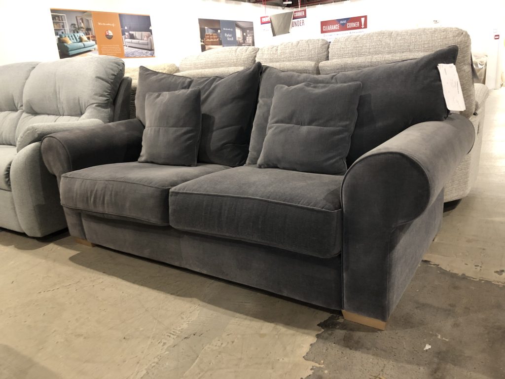Collins and Hayes Lavinia Medium Sofa in Harmony Marengo