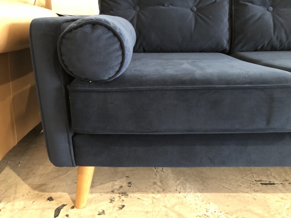 G Plan Vintage The Sixty Five Large Sofa in Plush Indigo