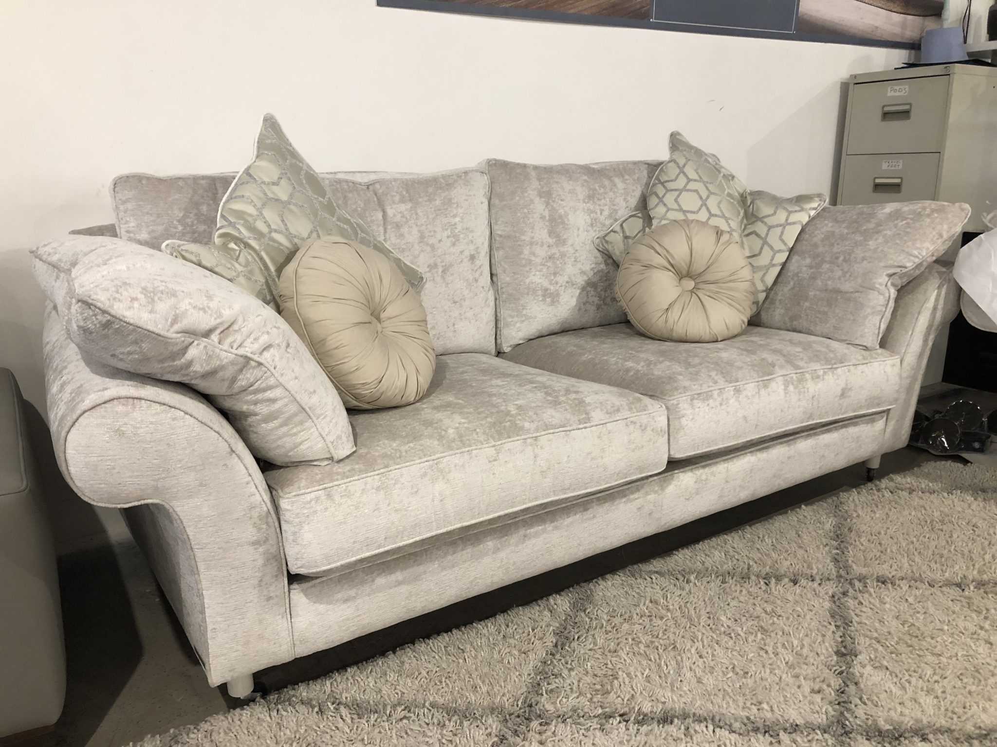 Duresta Harvard Large Sofa in Monarch Natural