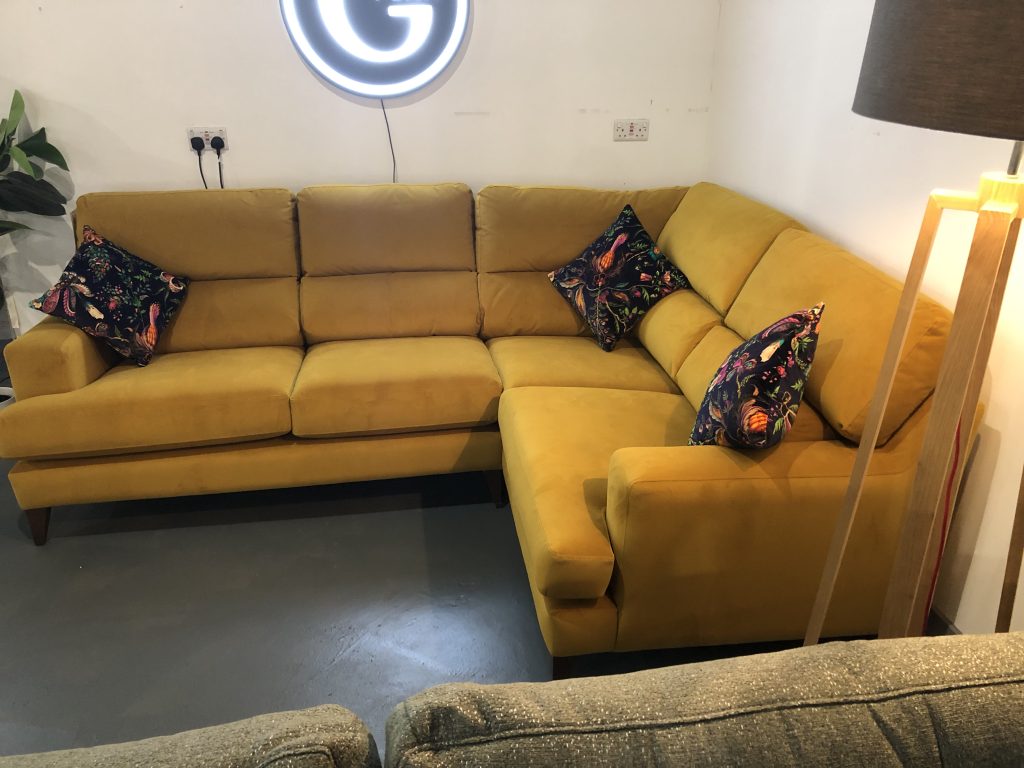 Image - 2026-10-03T101419.595 The Lounge Co. Romilly Corner Sofa in Plush Turmeric