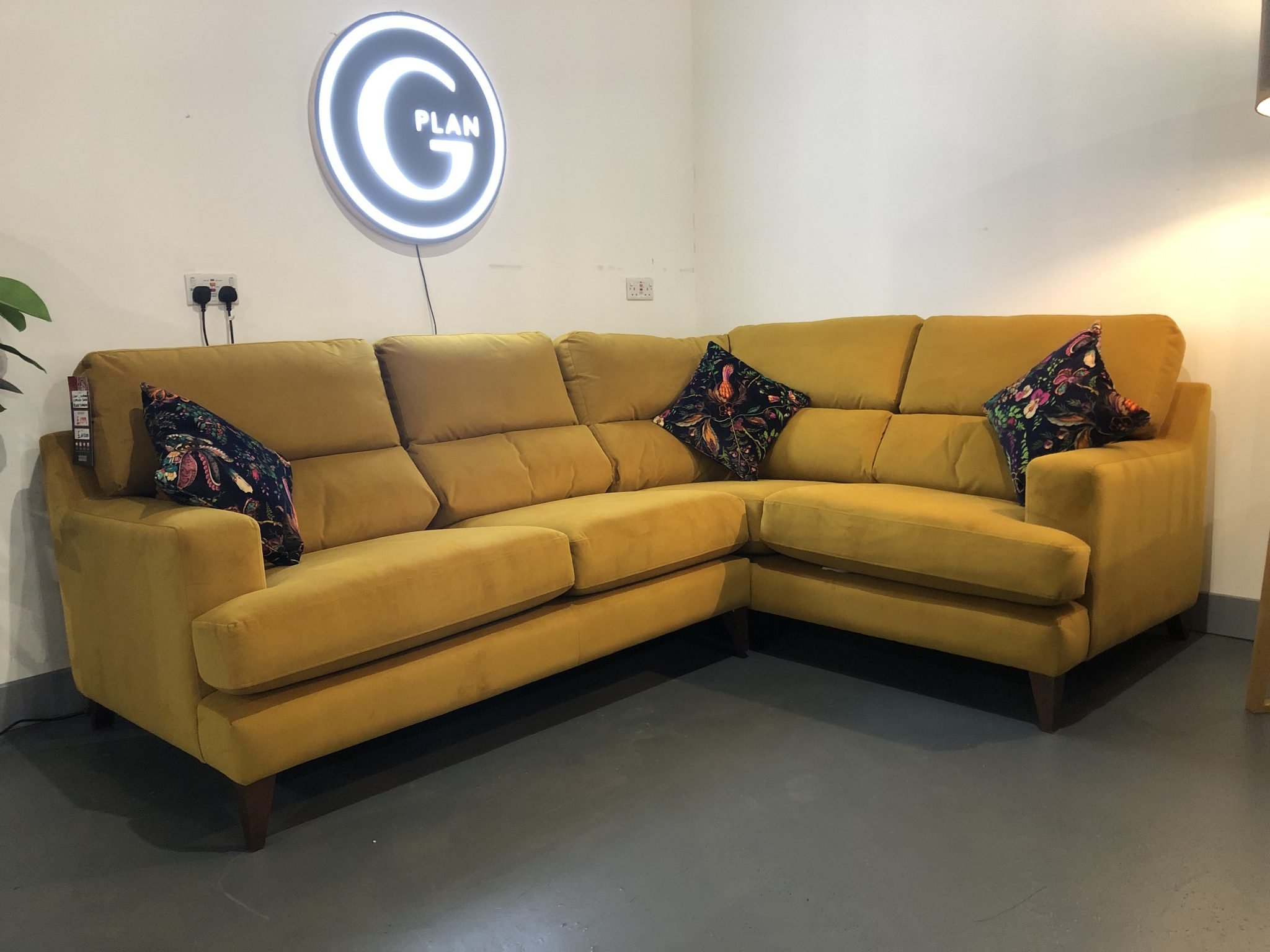 Image - 2026-10-03T101420.763 The Lounge Co. Romilly Corner Sofa in Plush Turmeric