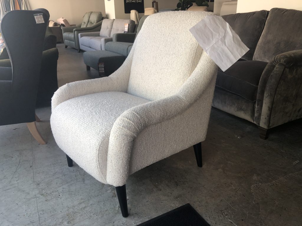 G Plan Chair in Jaruco Oyster