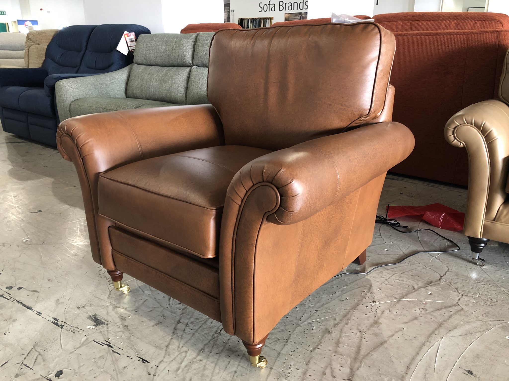 Parker Knoll Burghley Chair with electric footrest