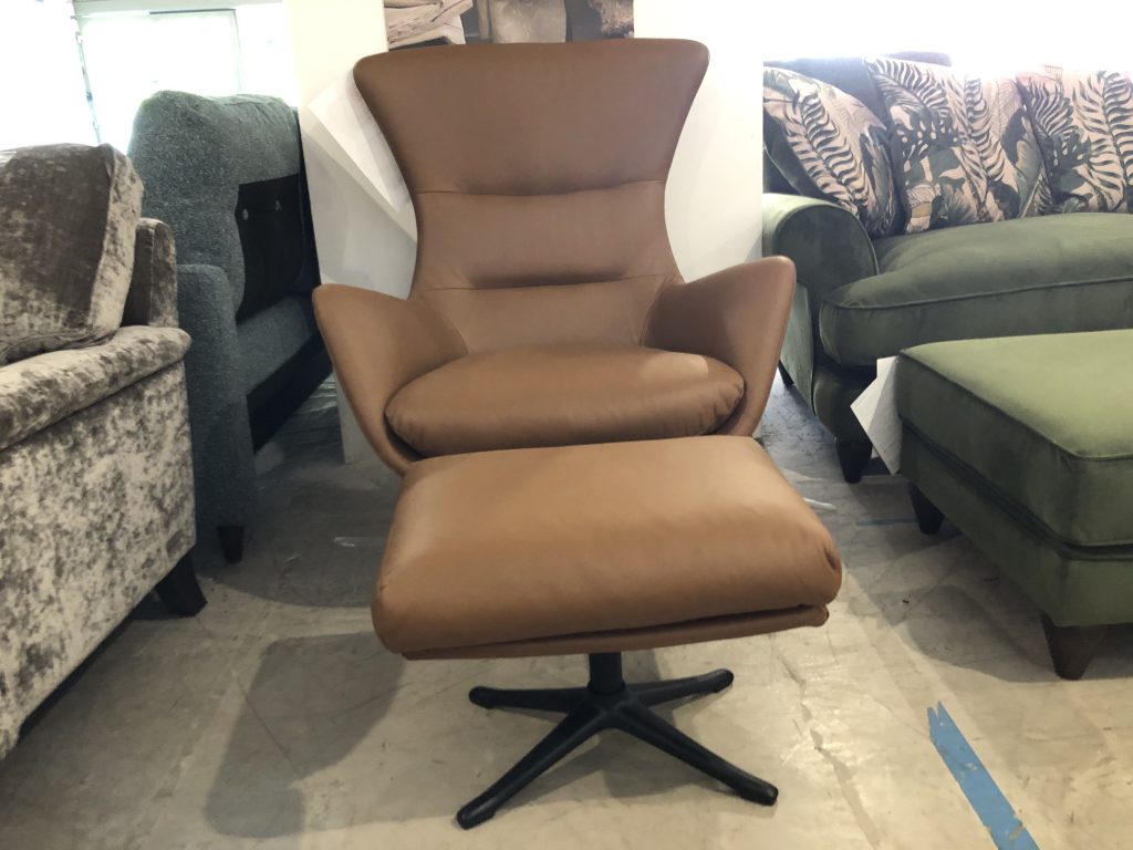 Image - 2026-07-08T154958.992 G Plan Actona Trento Chair and footrest in Cambridge Tan