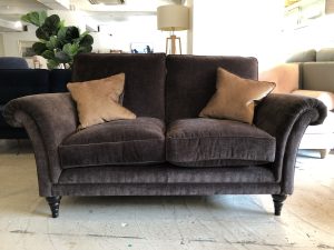 Parker Knoll Plaza 2 Seater Sofa in Neath Chocolate