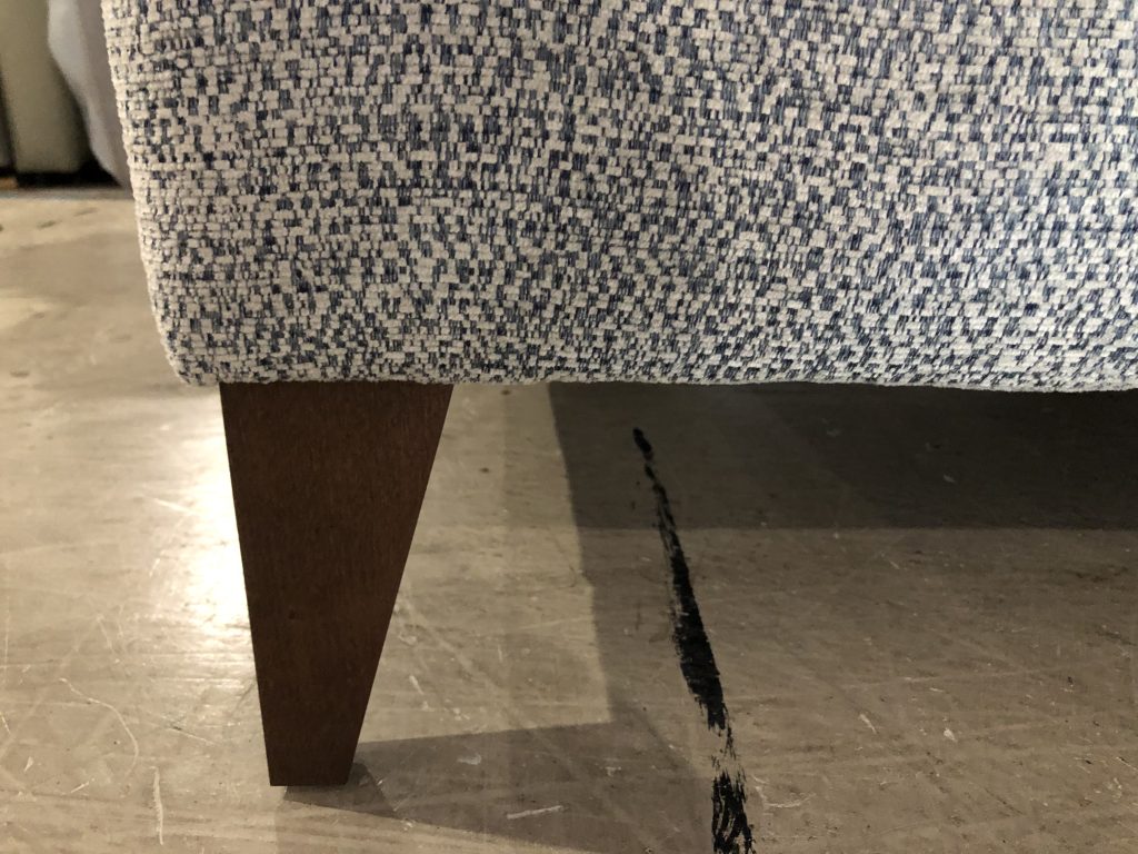 G Plan Vintage 72 Small Sofa in Stipple Azure