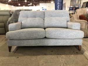 G Plan Vintage 72 Small Sofa in Stipple Azure