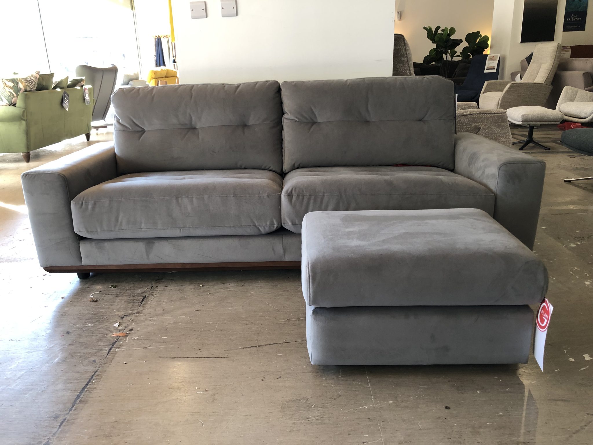 G Plan Vintage 71 Large Sofa in Plush Slate