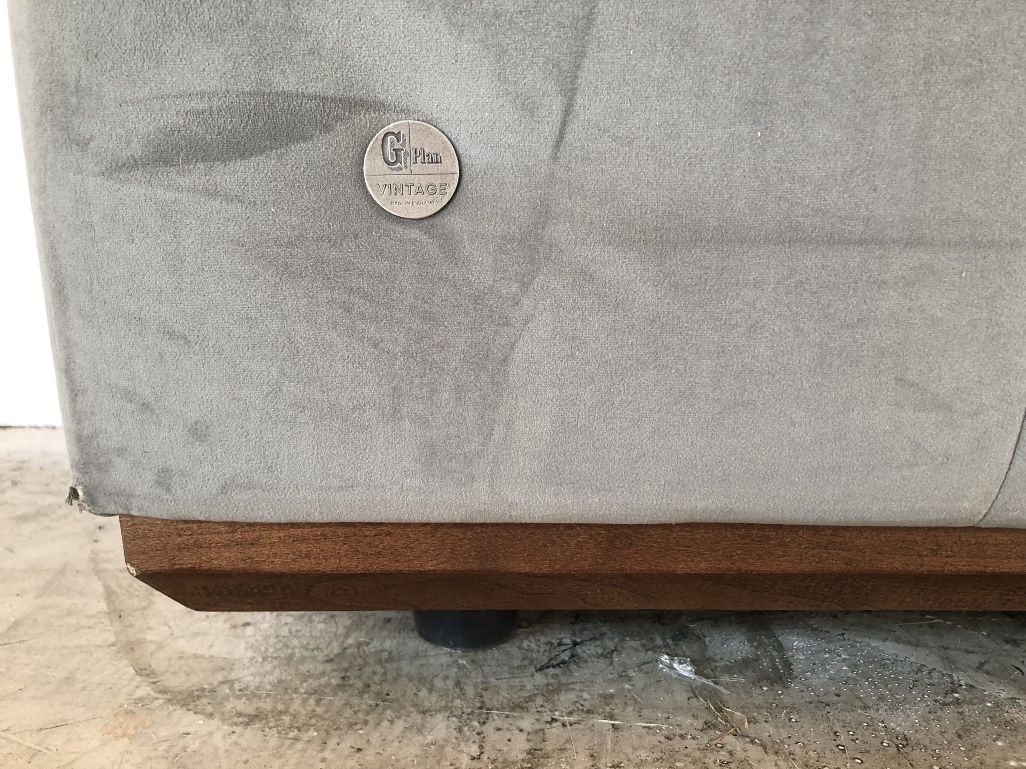 G Plan Vintage 71 Large Sofa in Plush Slate