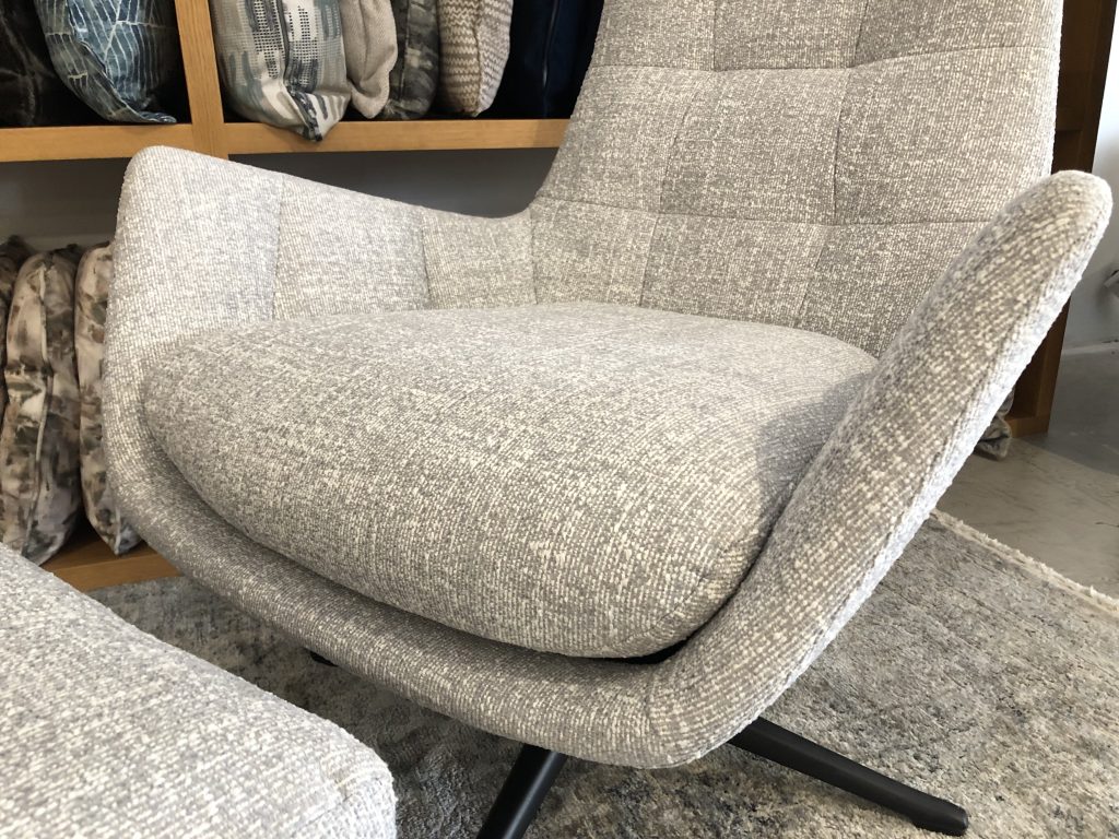 G Plan Swivel Armchair with Footrest
