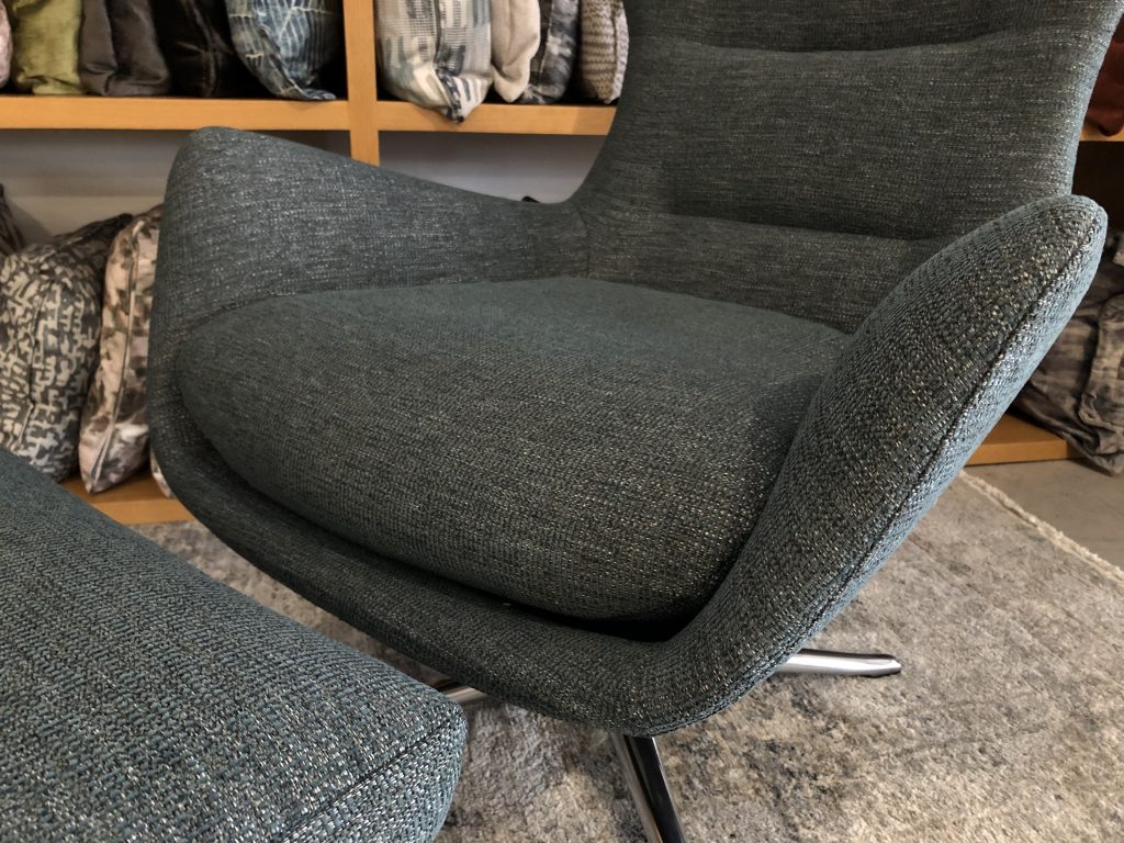 Image - 2026-08-07T100046.006 G Plan Swivel Armchair with Footrest in Green