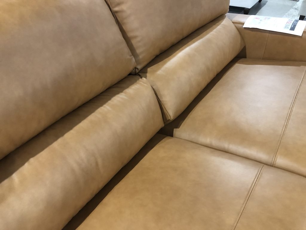 The Lounge Co. Romilly 3 Seater Sofa in Caramel Leather