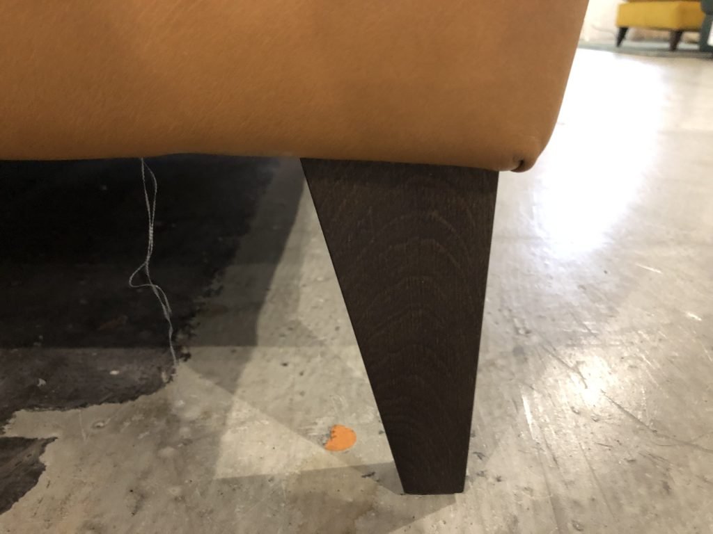 The Lounge Co. Romilly 3 Seater Sofa in Caramel Leather