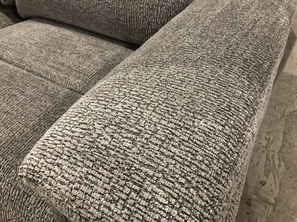 G Plan Thornbury Small Sofa with Electric Recliner Headrest and Lumbar in Marin Taupe
