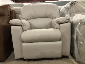 G Plan Chloe Electric Recliner Chair in Oxford Light Grey