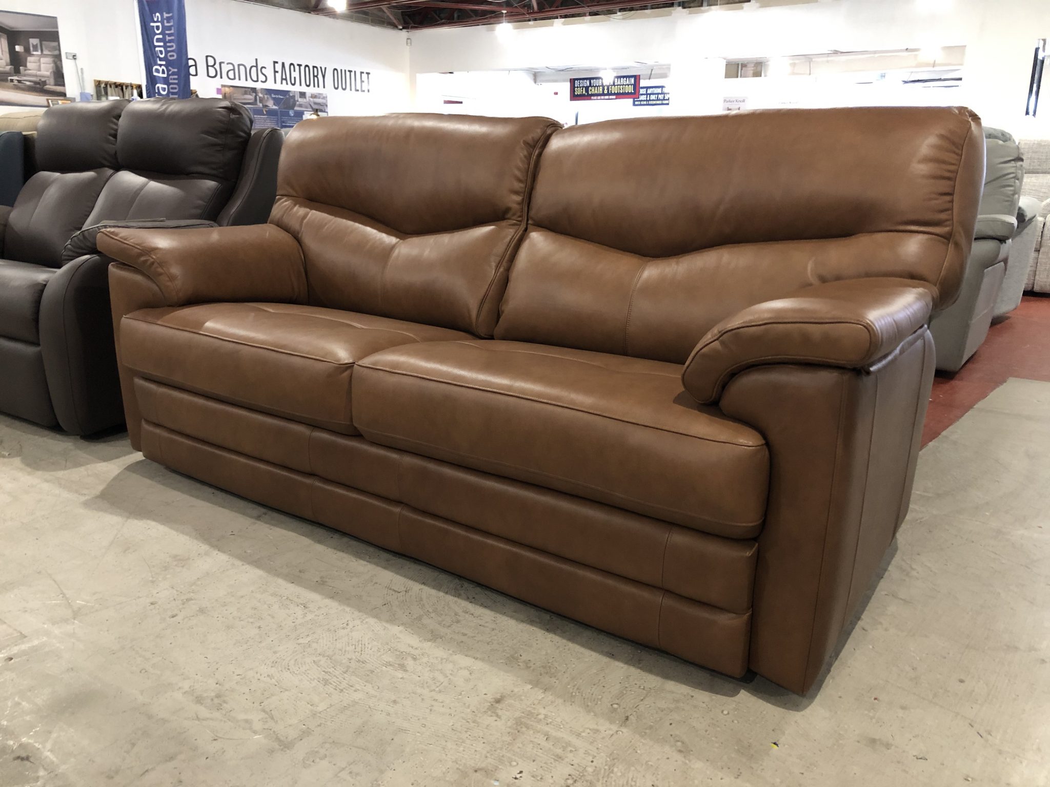 G Plan Stratford 3 seater in Dallas Tan