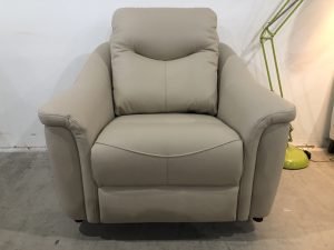 G Plan Olivia Power Recliner Chair with Adjustable Head and Lumbar in Cambridge Stone