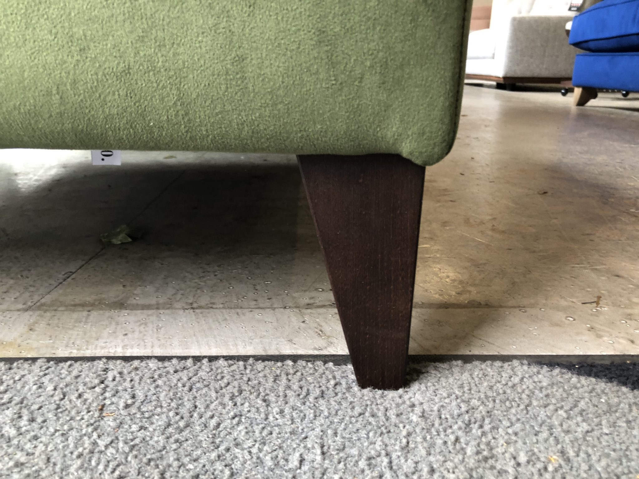 The Lounge Co Romilly Footstool in Woodland Moss