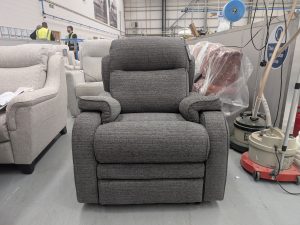 Parker Knoll Boston Rise and Recline Chair in Caledonian Grey