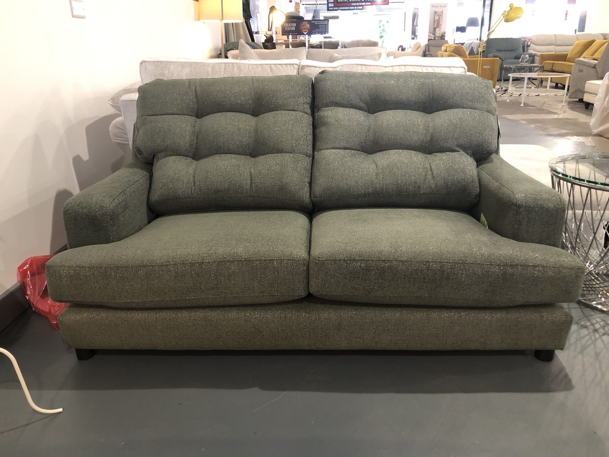 Image - 2026-10-03T101421.444 G Plan Amelia 2.5 Seater Sofa in green fabric