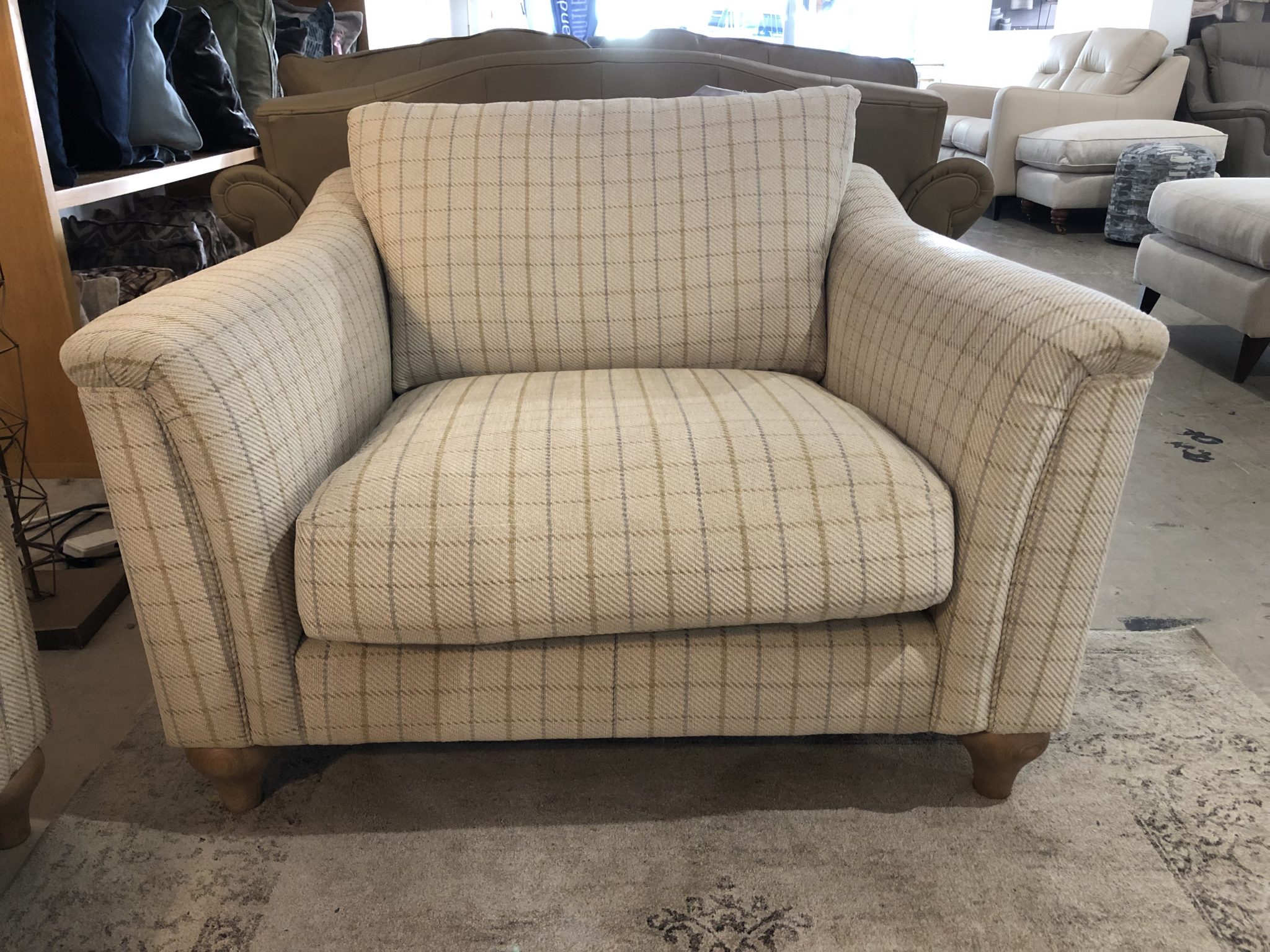Image - 2026-10-15T164721.987 Parker Knoll Bromley Snuggler in cream check
