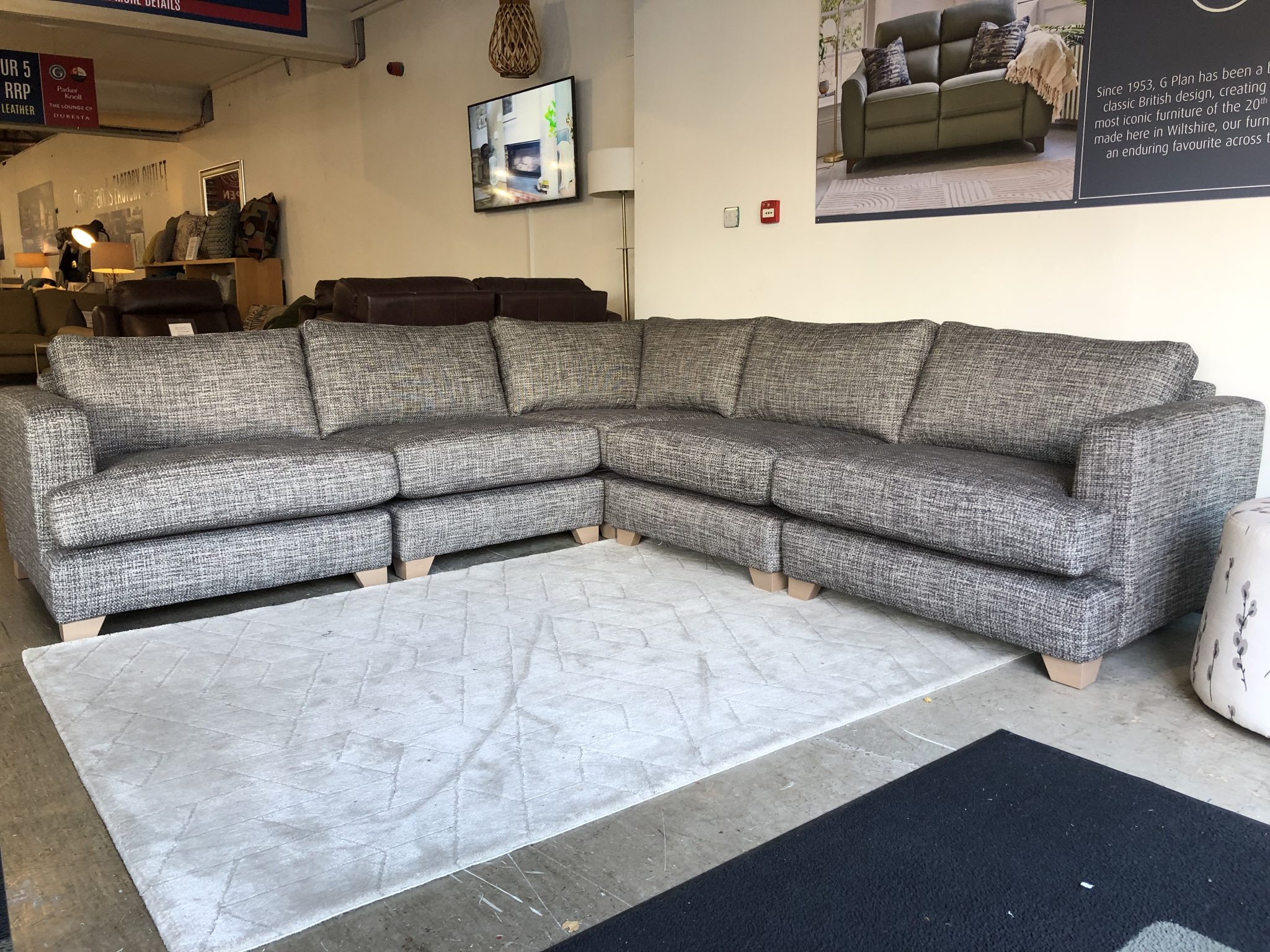Image - 2026-10-15T164727.018 The Lounge Co. Lola Large Corner Sofa in Bitter Chocolate